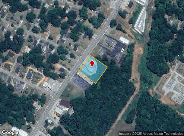 906 N Harper St, Laurens, SC Parcel Map