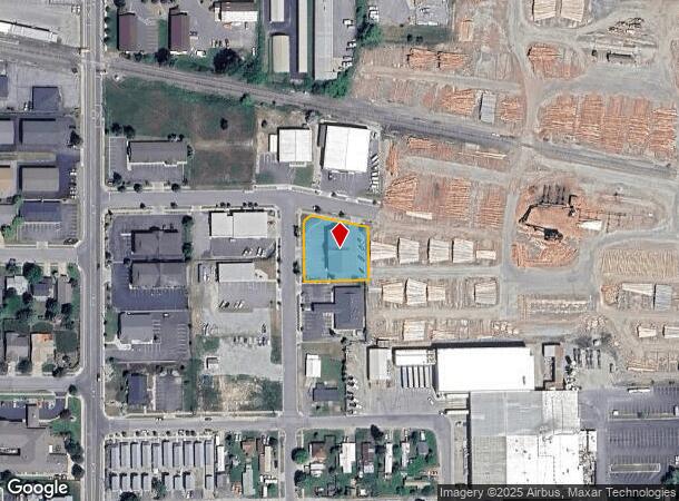  1224 Washington Ave, Sandpoint, ID Parcel Map