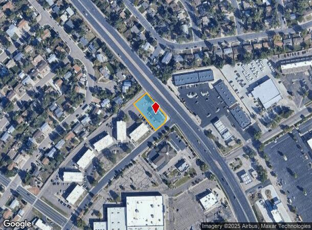 4390 N Academy Blvd, Colorado Springs, CO Parcel Map