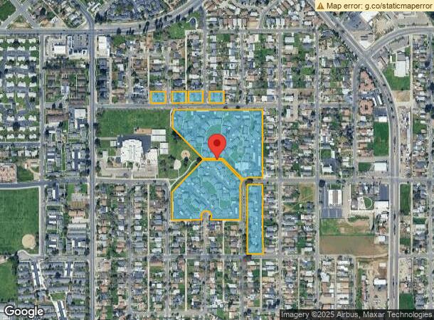  1055 E Lorena Ave, Fresno, CA Parcel Map