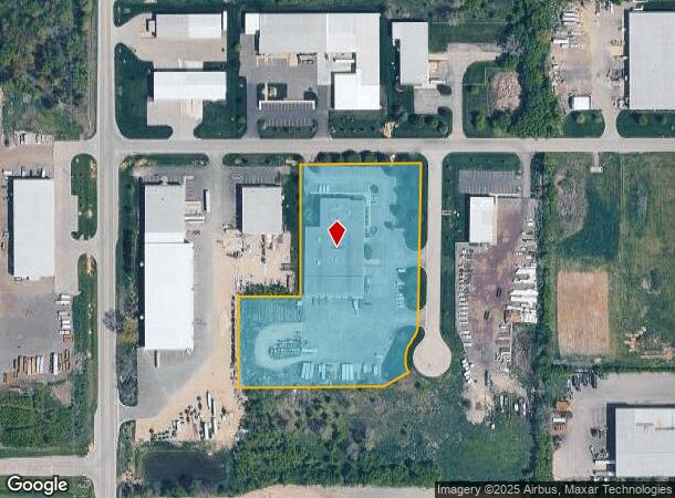1176 Electric Ave, Wayland, MI Parcel Map