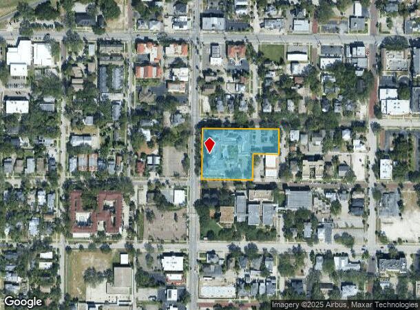 800 W Azeele St, Tampa, FL Parcel Map