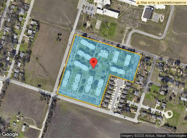  1811 E Avenue K, Temple, TX Parcel Map