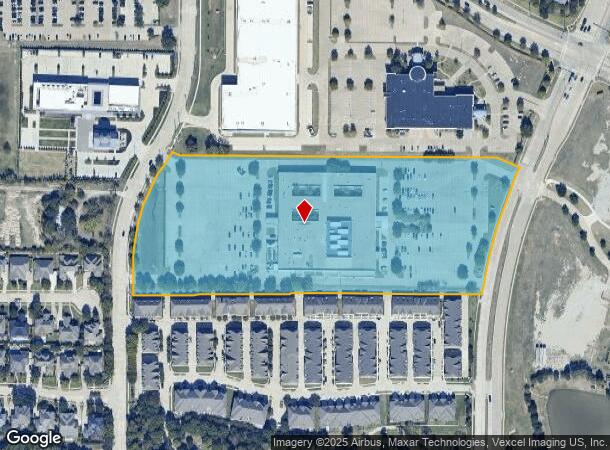  2301 Marsh Ln, Plano, TX Parcel Map