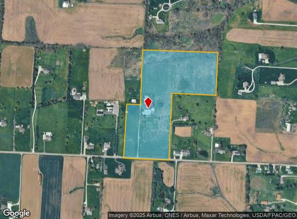 11877 Poorman St Sw, Navarre, OH Parcel Map
