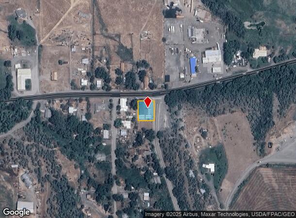  15757 57 1/2 Rd, Collbran, CO Parcel Map