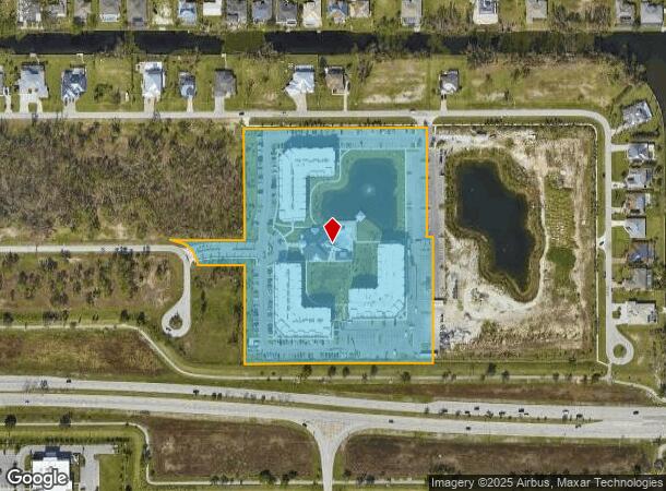 2200 Oasis Palm Cir, Cape Coral, FL Parcel Map
