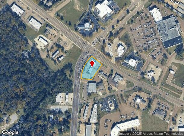 1860 Spillway Rd, Brandon, MS Parcel Map