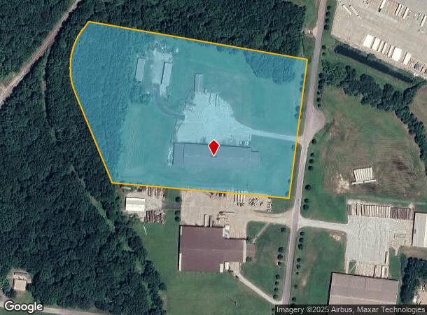  1012 Industrial Park Rd, New Johnsonville, TN Parcel Map