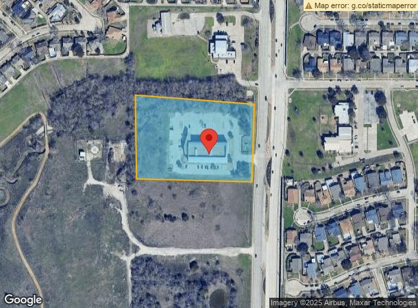  6053 Main St, The Colony, TX Parcel Map