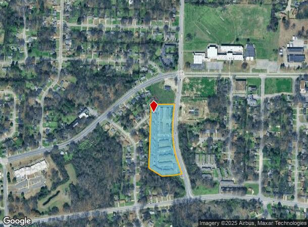 3085 Steele St, Memphis, TN Parcel Map