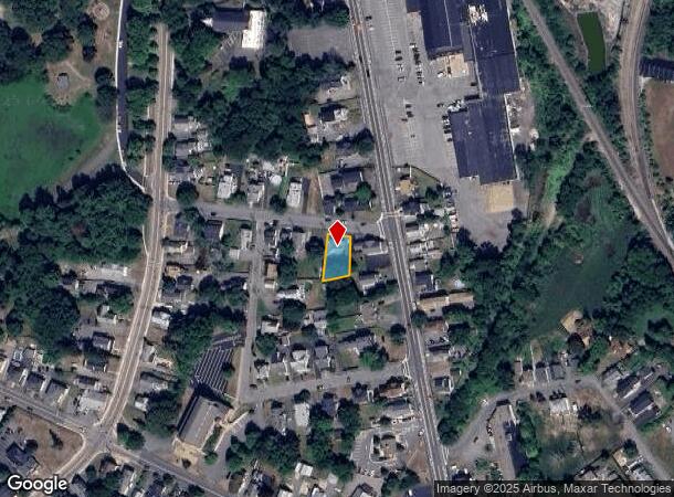  6 Forest St, Taunton, MA Parcel Map