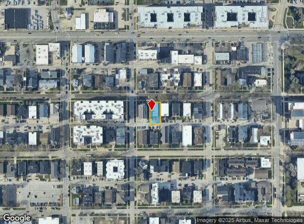  503 E Clark St, Champaign, IL Parcel Map