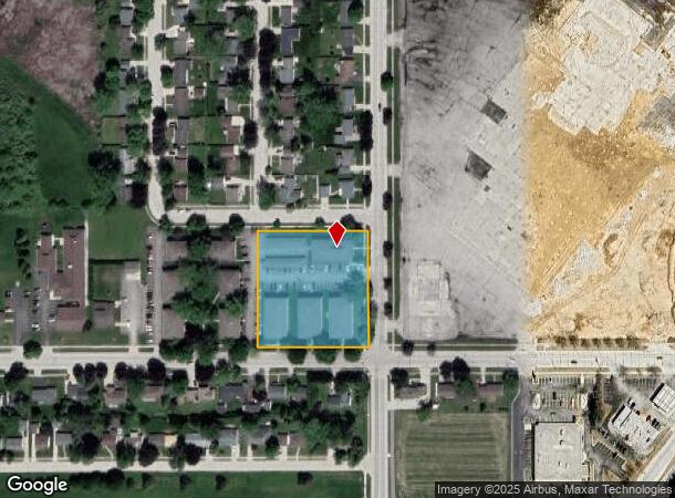  1410 Johnston Dr, Manitowoc, WI Parcel Map