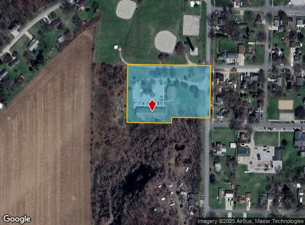  378 S Poplar St, Maple Rapids, MI Parcel Map