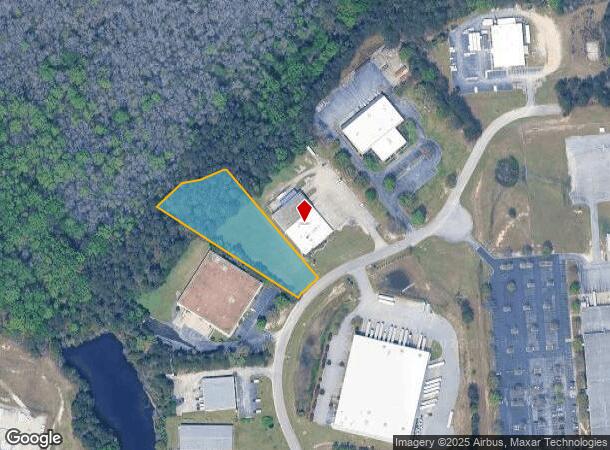 104 Vantage Point Dr, West Columbia, SC Parcel Map