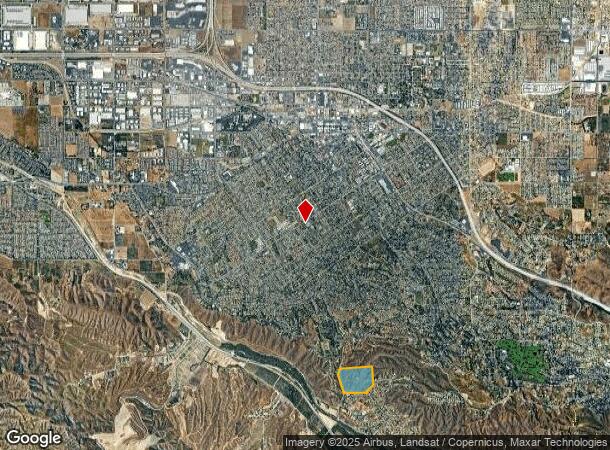  Alessandro Rd, Redlands, CA Parcel Map