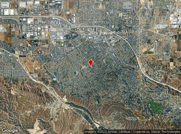  451 Alabama St Ave, Redlands, CA Parcel Map