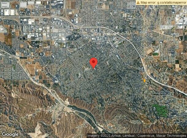  1088 W Sunset Dr, Redlands, CA Parcel Map