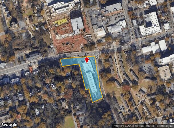 513 W Broad St, Athens, GA Parcel Map