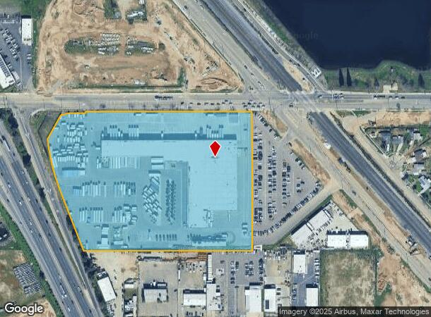 1601 W Mckinley Ave, Fresno, CA Parcel Map