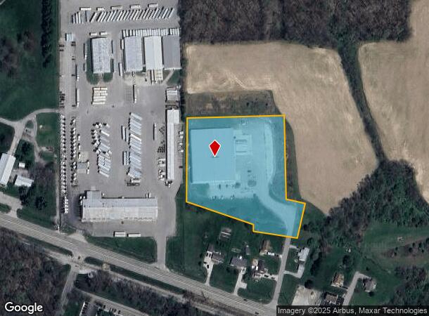 23 Wheat St, Batesville, IN Parcel Map