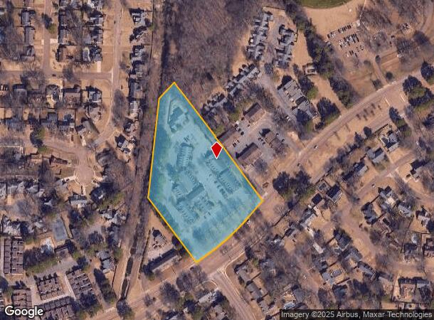 8570 Farmington Blvd, Germantown, TN Parcel Map