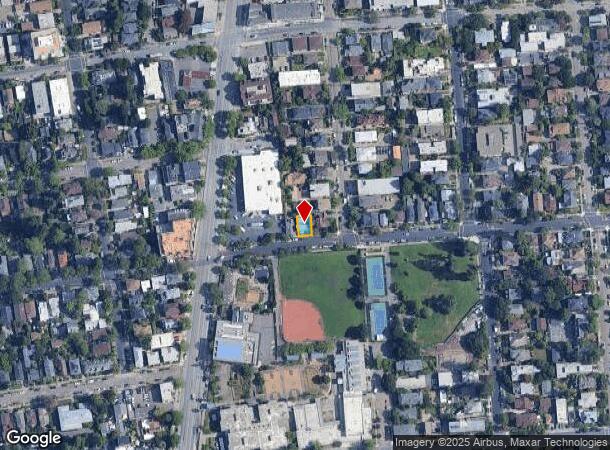  2445 Derby St, Berkeley, CA Parcel Map