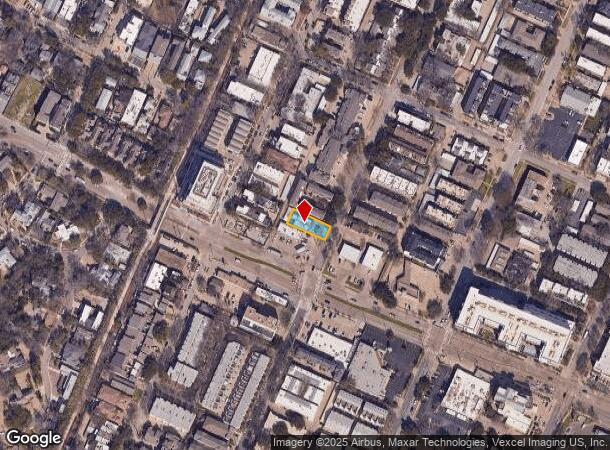 4211 Travis St, Dallas, TX Parcel Map