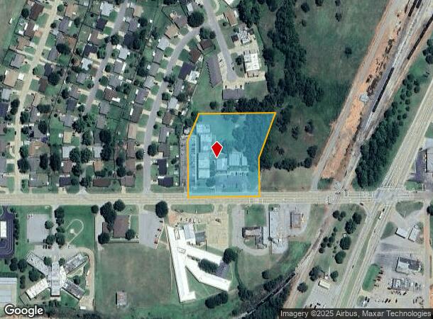  2201 W Modelle Ave, Clinton, OK Parcel Map