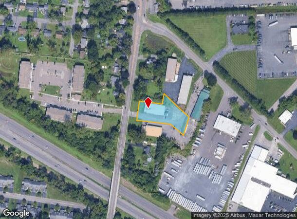  1232 Tulip St, Liverpool, NY Parcel Map