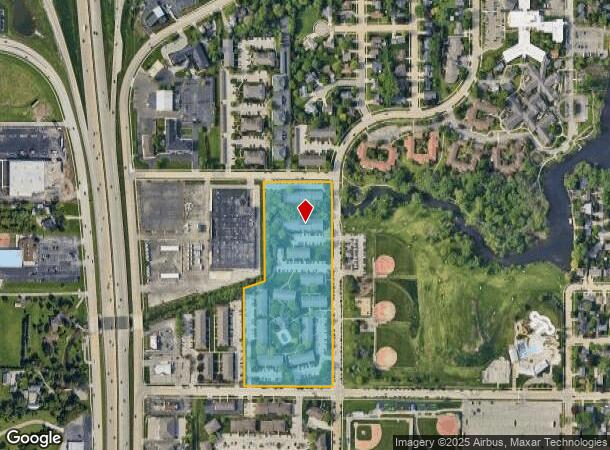 667 N Westfield St, Oshkosh, WI Parcel Map