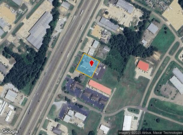  5590 S I 55 S, Byram, MS Parcel Map
