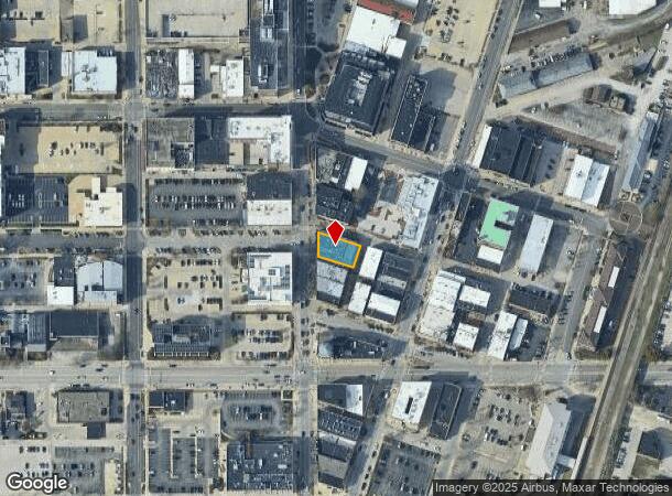  124 N Neil St, Champaign, IL Parcel Map