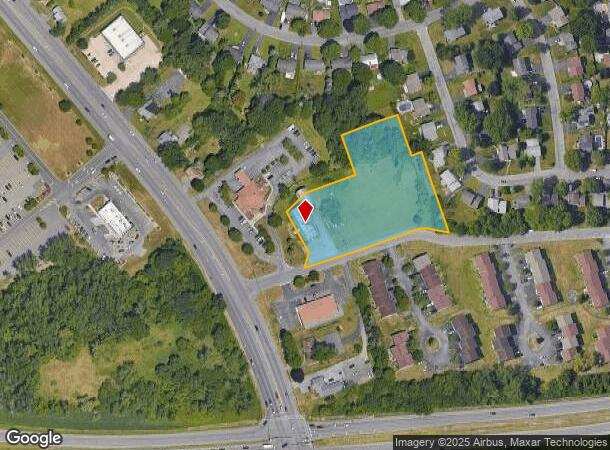  7468 Oswego Rd, Liverpool, NY Parcel Map