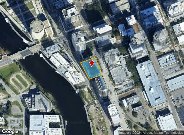  200 N Tampa St, Tampa, FL Parcel Map