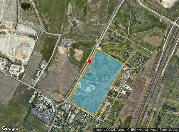 973 S F Rd Ms Rd, Del Valle, TX Parcel Map
