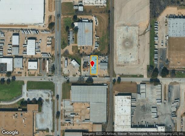  2510 W Marshall Dr, Grand Prairie, TX Parcel Map