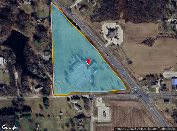  5150 E Base Rd, Columbus, IN Parcel Map