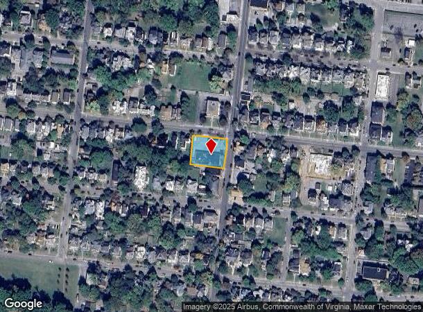 502 Elm Ave Sw, Roanoke, VA Parcel Map