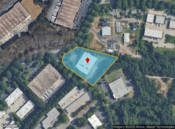 6675 Shiloh Rd E, Alpharetta, GA Parcel Map