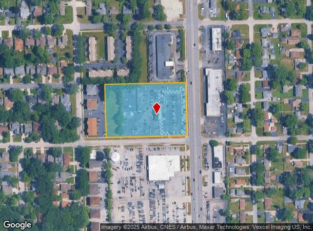 14440 Cicero Ave, Midlothian, IL Parcel Map