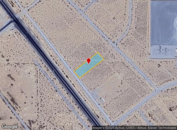 4081 S Frontage Rd, Pahrump, NV Parcel Map