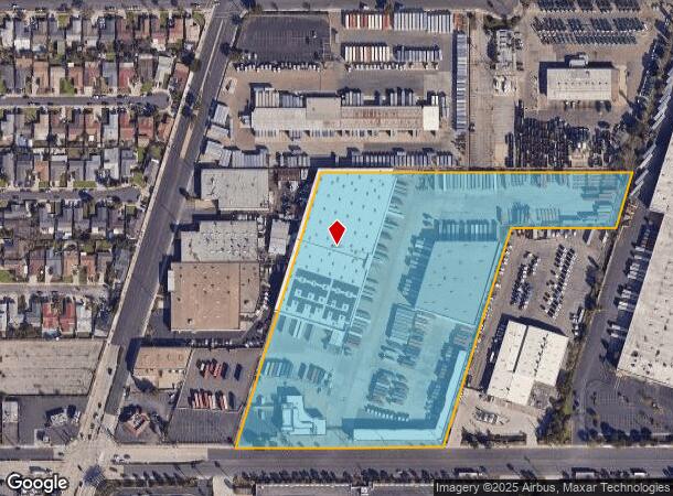 2011 E Carson St, Carson, CA Parcel Map
