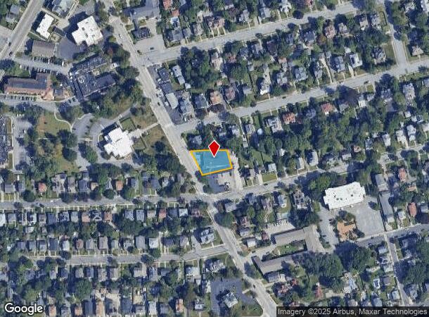  1850 Broad St, Cranston, RI Parcel Map