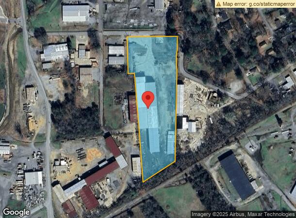  1310 Commerce, Benton, AR Parcel Map