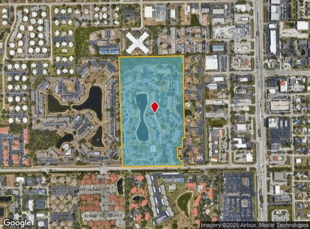  1801 Brantley Rd, Fort Myers, FL Parcel Map