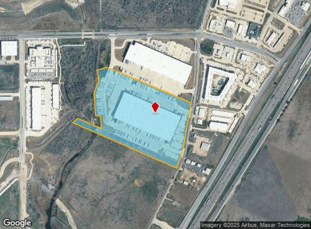  2575 Kyle Xing, Kyle, TX Parcel Map