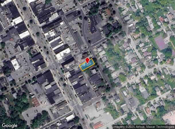  216 Center St, Canandaigua, NY Parcel Map