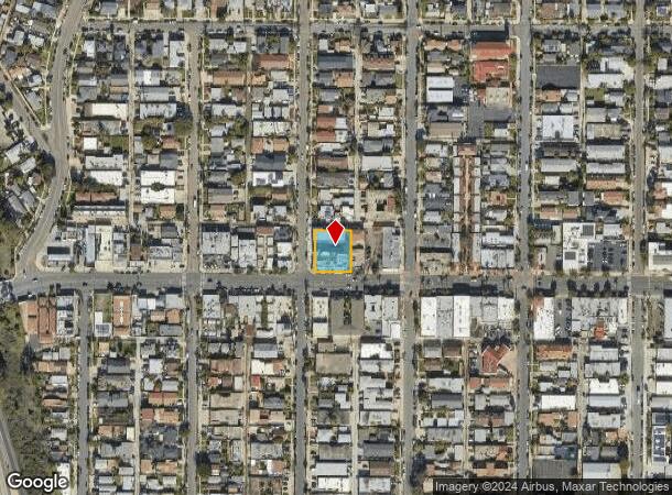  3250 Adams Ave, San Diego, CA Parcel Map